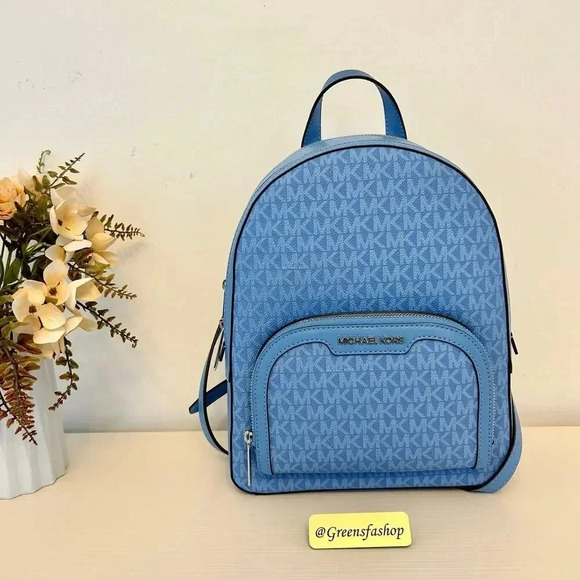 Michael Kors Jaycee Medium Zip Pocket Backpack - Picture 1 of 9